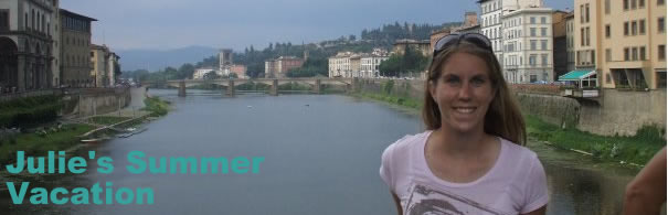 Me on a bridge in Florence.